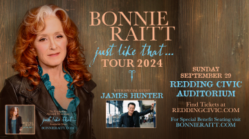 Bonnie Raitt Live at The Redding Civic Auditorium